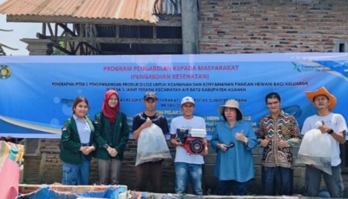 Penerapan IPTEKS Pada Produksi Lele Untuk Pemenuhan Gizi Keluarga Di Desa Sijabut Teratai