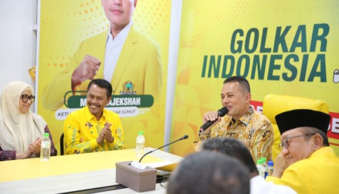 Golkar Sumut Serahkan Surat Rekomendasi 10 Bacakada