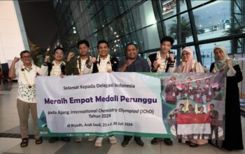 Bikin Bangga, Empat Siswa Indonesia Raih Medali di Ajang IChO ke-56 di Arab Saudi