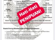 Marak Modus Penipuan Undangan Lowker, KAI Divre I Sumut Imbau Masyarakat Lebih Teliti