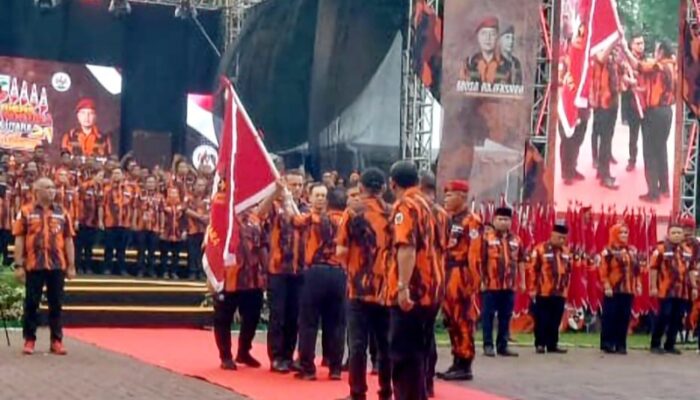 Ketum MPN PP Yapto Lantik Pengurus MPW Pemuda Pancasila Sumut Periode 2022-2027