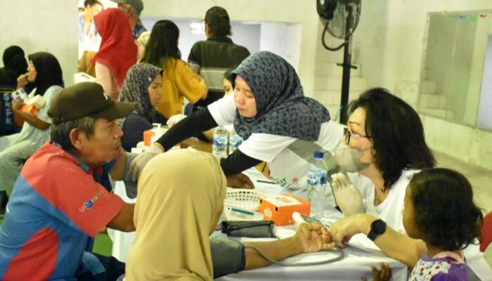 RS Adam Malik Gelar Baksos Kesehatan Bersama Lantamal I Belawan