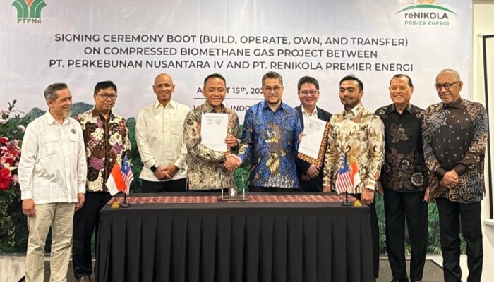 Bangun CBG Pertama PalmCo wei Sumatera, reNIKOLA Siapkan 240 Juta USD Kembangkan EBT Di Indonesia