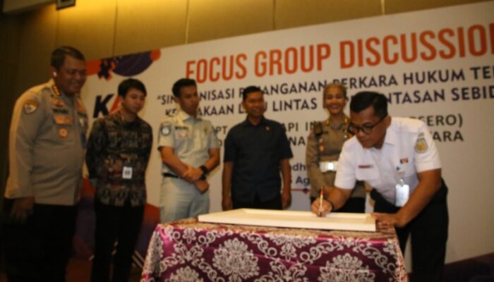 Tingkatkan Keselamatan Di Perlintasan Sebidang, KAI Divre I Sumut Adakan FGD Bersama Stakeholders