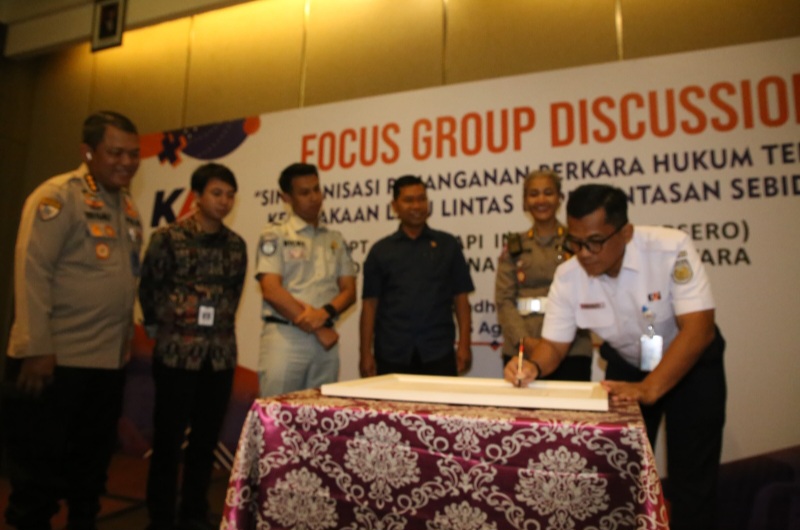 Tingkatkan Keselamatan Di Perlintasan Sebidang, KAI Divre I Sumut Adakan FGD Bersama Stakeholders