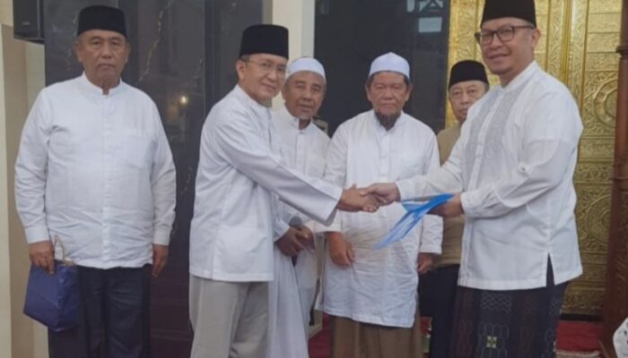 Jamaah Masjid Amaliyah Citra Wisata Johor Donasi Rp 260 Juta Untuk Palestina