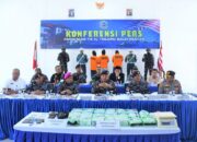 Lanal Tanjungbalai Gagalkan Peredaran 21 Kg Sabu Asal Taiwan