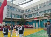 Upacara HUT Ke-79 Kemerdekaan RI Di Yayasan Perguruan Bina Santri Medan Penuh Khidmat