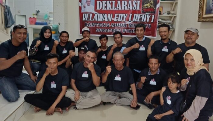 REDY Dideklarasikan Siap Tularkan ‘Virus’ Pilih Edy Rahmayadi Jadi Gubsu