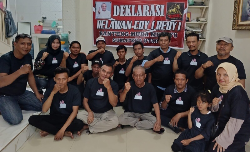 REDY Dideklarasikan Siap Tularkan 'Virus' Pilih Edy Rahmayadi Jadi Gubsu