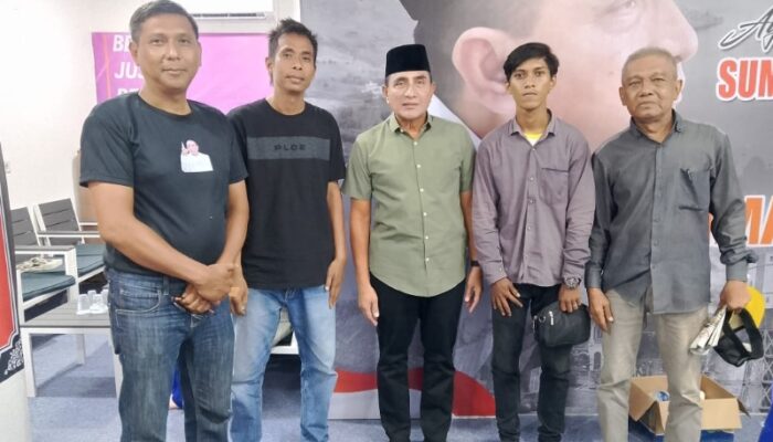 Tim REDY Diterima Cagubsu  Edy Rahmayadi Di Rumah Pemenangan