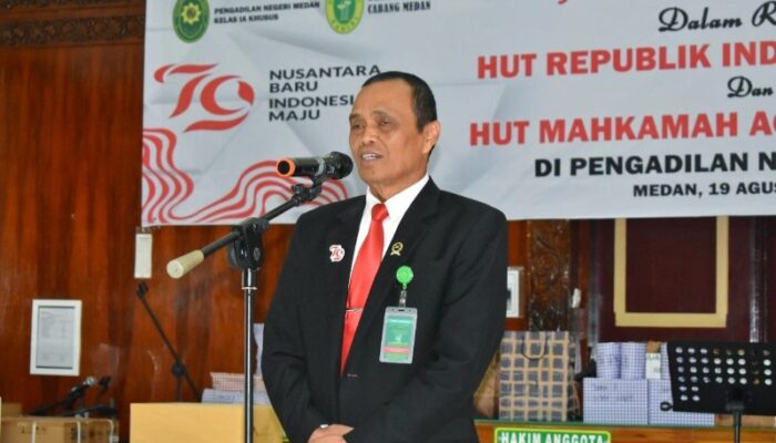 Perayaan HUT Ke 79 MA, PN Medan Siap Jalankan Inovasi Digitalisasi Peradilan