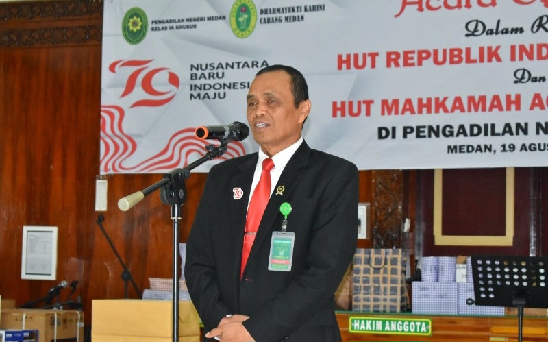 Perayaan HUT Ke 79 MA, PN Medan Siap Jalankan Inovasi Digitalisasi Peradilan