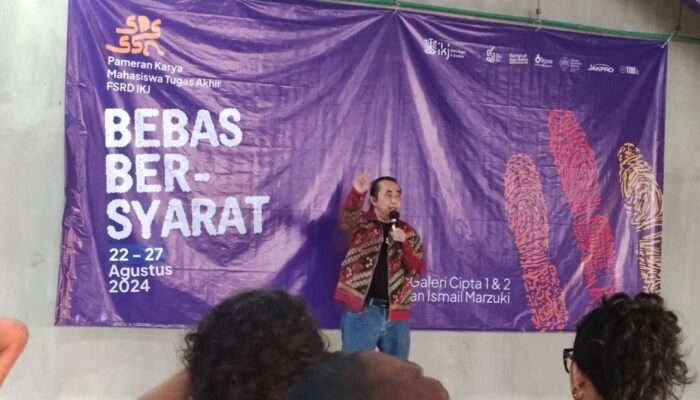 Gelar Pameran 32 Karya Tugas Akhir, Dekan FSRD IKJ: Ini Bentuk Tanggung Jawab Kampus Seni