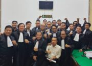 Puluhan Advokat Beri Dukungan Louis Jauhari Di PN Medan