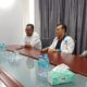 PERTEMUAN bakal calon Gubsu Edy Rahmayadi, dengan pengurus Partai Gelora Sumut, di Rumah Pemenangan Edy Rahmayadi. Waspada/Ist