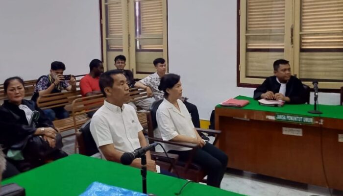 Pasutri Didakwa Palsukan Tanda Tangan Direktur CV Pelita Indah