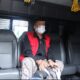 TERSANGKA MPS di dalam mobil tahanan usai ditangkap tim Tabur Kejatisu. Waspada/ist