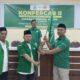Konferensi Cabang II PC GP Ansor Kota Langsa, berlangsung di Kantor PLHUT Kemenag Kota Langsa, Sabtu (4/8). Waspada/Munawar