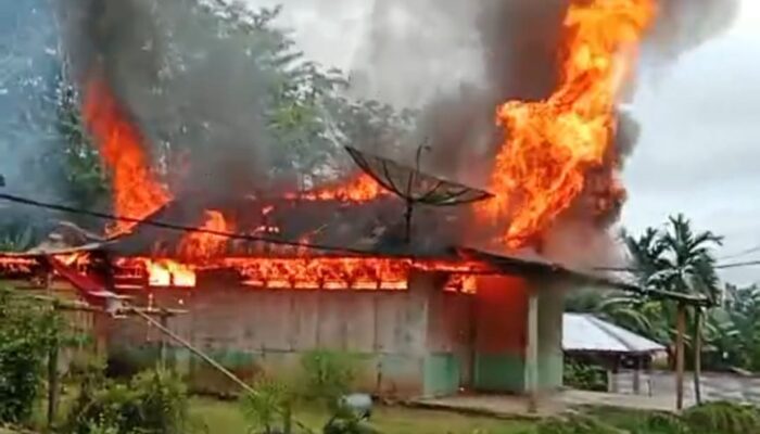 Rumah Terbakar Di Nisut, Seorang Nenek Tewas