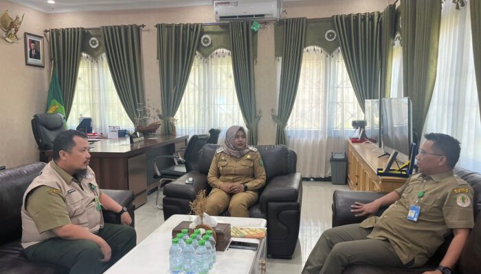 Perkuat Kolaborasi Pertanian, Balai TNBG Audensi Ke Wabup Madina