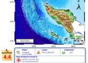 Jantho Diguncang Gempa 4,4 Dan 4.0 SR