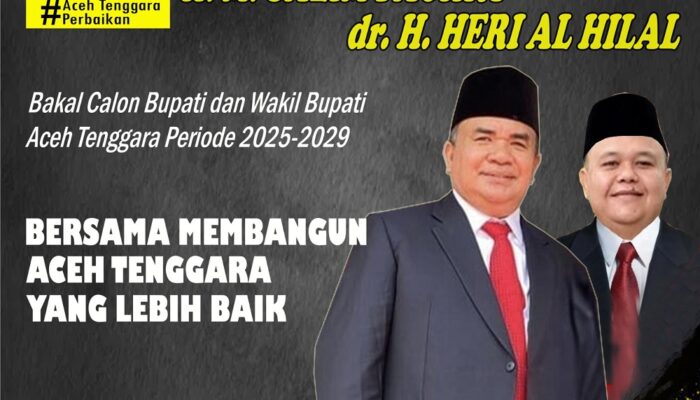 Pasangan Salim Fakhry-Heri Al Hilal Dinilai Mampu Atasi Defisit APBK Agara