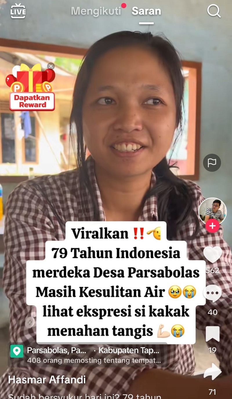 Atasi Krisis Air Bersih, TPL Bangun Sumur Bor Di Palsabolas