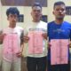 KETIGA pelaku telah diamankan Polres Samosir. Waspada/Ist.