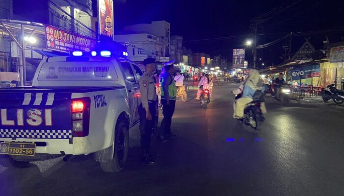 Polres Palas Patroli Blue Light Antisipasi Gangguan Kamtibmas