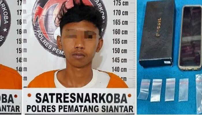 Polisi Ringkus 2 Pria Asal Simalungun Miliki Sabu 6,70 Gram
