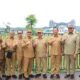 Pj Bupati Aceh Besar Muhammad Iswanto, foto bersama Mendagri serta Pj Gubernur Aceh Bustami dan Pj Bupati/Wali Kota Se-Aceh didepan Istana Garuda di Ibu Kota Nusantara, Kabupaten Penajam Paser Utara, Provinsi Kalimantan Timur, Selasa (13/8). (Waspada/Ist)