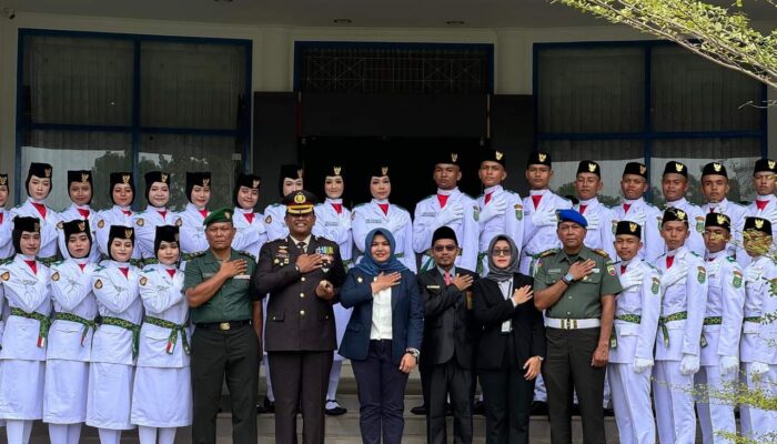 34 Anggota Paskibraka Madina Dikukuhkan