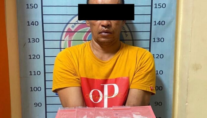 Polres Agara Gulung Residivis Bandar Narkoba