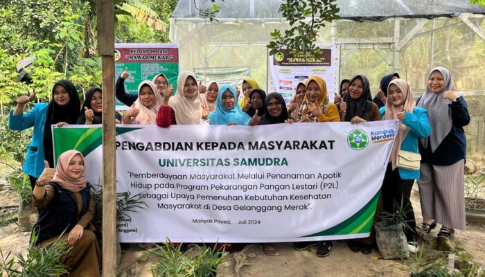 Tim PKM Unsam Ajak Kelompok Tani Mawar Mekar Terapkan P2L