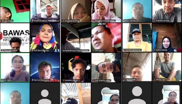 Bawaslu Tapsel Minta Panwascam Laporkan Hasil Pengawasan Tepat Waktu