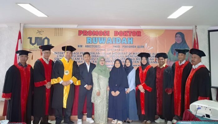 Dekan FTIK IAIN Langsa Penguji Promosi Doktor Di PPs UINSU Medan