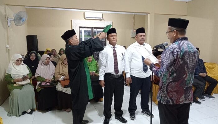 Kemenag Langsa Lantik Dua Kepala Madrasah