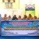 Tim PKM Dosen Universitas Samudra (Unsam) Langsa, Riezky Purnama Sari, S.Pd, M.Si., Nurviana,S.Pd, M.PMat dan Fairus, S.Pd., M.Si foto bersama peserta saat kegiatan Diseminasi Media Program Linier berbasis Geogebra (PROLIBRA) bagi Guru Matematika SMA Negeri 1 Karang Baru Kabupaten Aceh Tamiang, Selasa (6/8).Waspada/ist