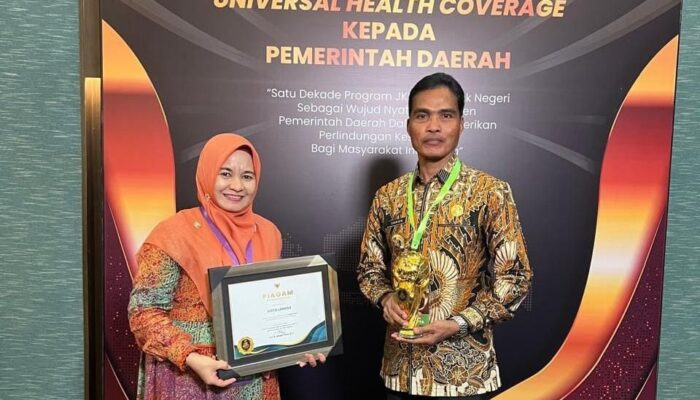 Pemko Langsa Raih Penghargaan UHC