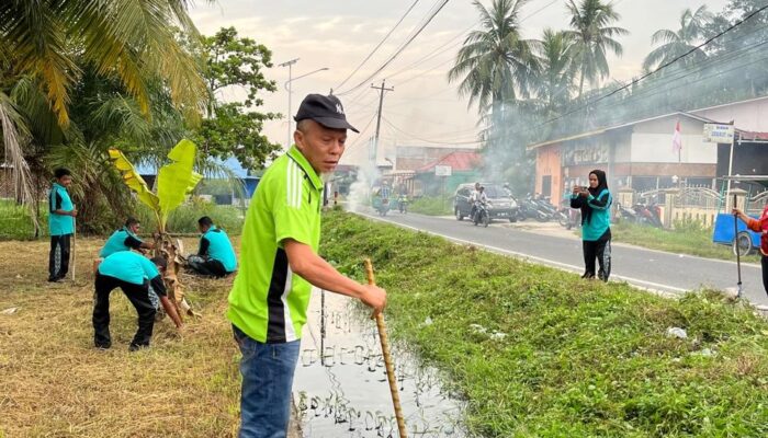 Batubara Gotroy Massal, Talawi Fokus Bersihkan Parit