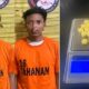 Kedua tersangka dan barang bukti kini diamankan di Sat Narkoba Polres Binjai.(Waspada/Ist).