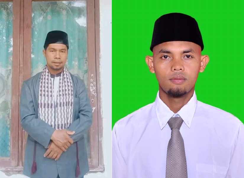 Ketua LPTQ Kecamatan Penanggalan, Ustaz Rasiman Manik dan Ketua LPTQ Kecamatan Simpang Kiri, Rahaji Sinaga, M.Pd. (Waspada/Ist)