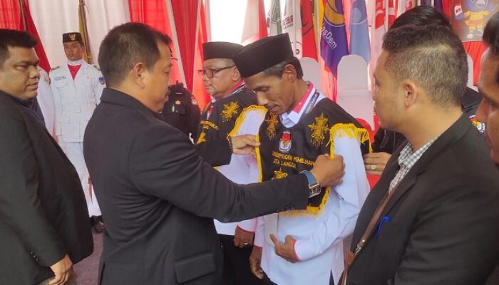 Pasangan Said Mahdum Dan Rusli Tambi Daftar Ke KIP Langsa