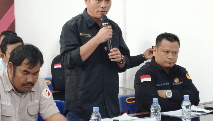 Bawaslu Humbahas Awasi Rekap DPHP Penetapan DPS