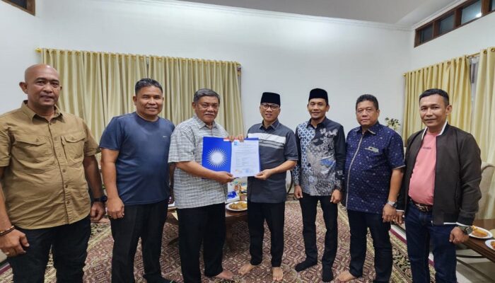 Terima SK B1-KWK Yusuf-Bayu Resmi Diusung PAN Maju Pilkada Deliserdang