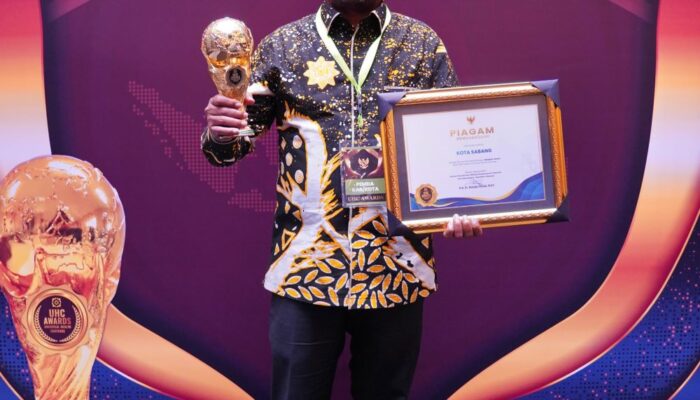 Pemko Sabang Raih Penghargaan Universal Health Coverage 2024