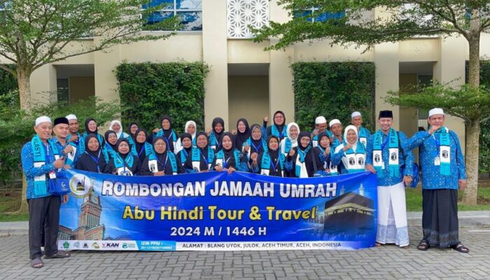 32 Jamaah Umrah Abu Hindi Tiba Di Madinah