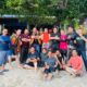 Ketua KNPI Aceh Aulia Rahman bersama Pengurus KNPI Aceh mengunjungi wisata Pulau Rubiah, Iboih di Sabang, Minggu (11/08/24).(Waspada/Ist)