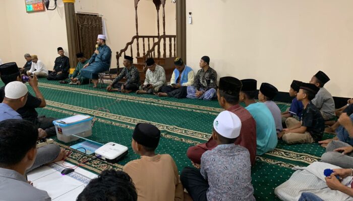 Syeikh Ahmad Al Safadi, Safari Dakwah Peduli Palestina Di Masjid Al Iman Seruway